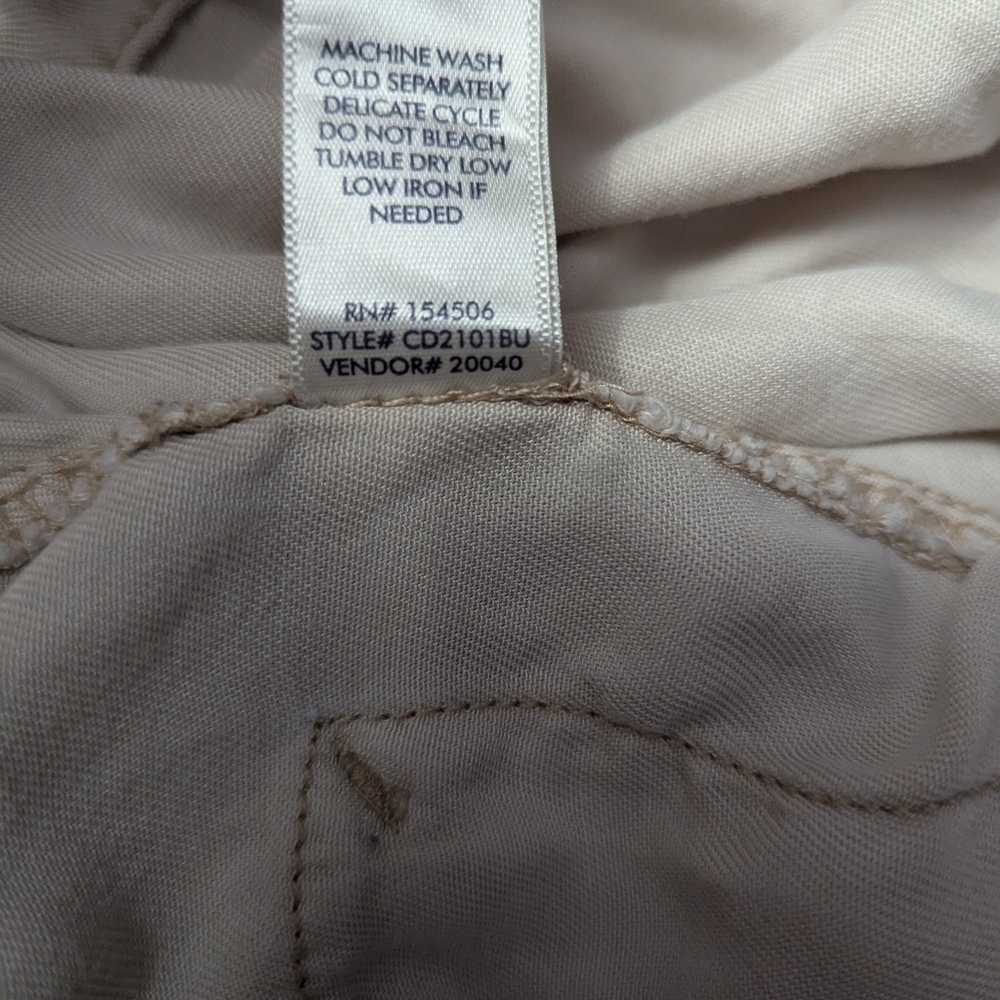 BKE Womens XS Beige Utility Cropped Jacket Moto Casual Cargo Y2K Style - Picture 8 of 12